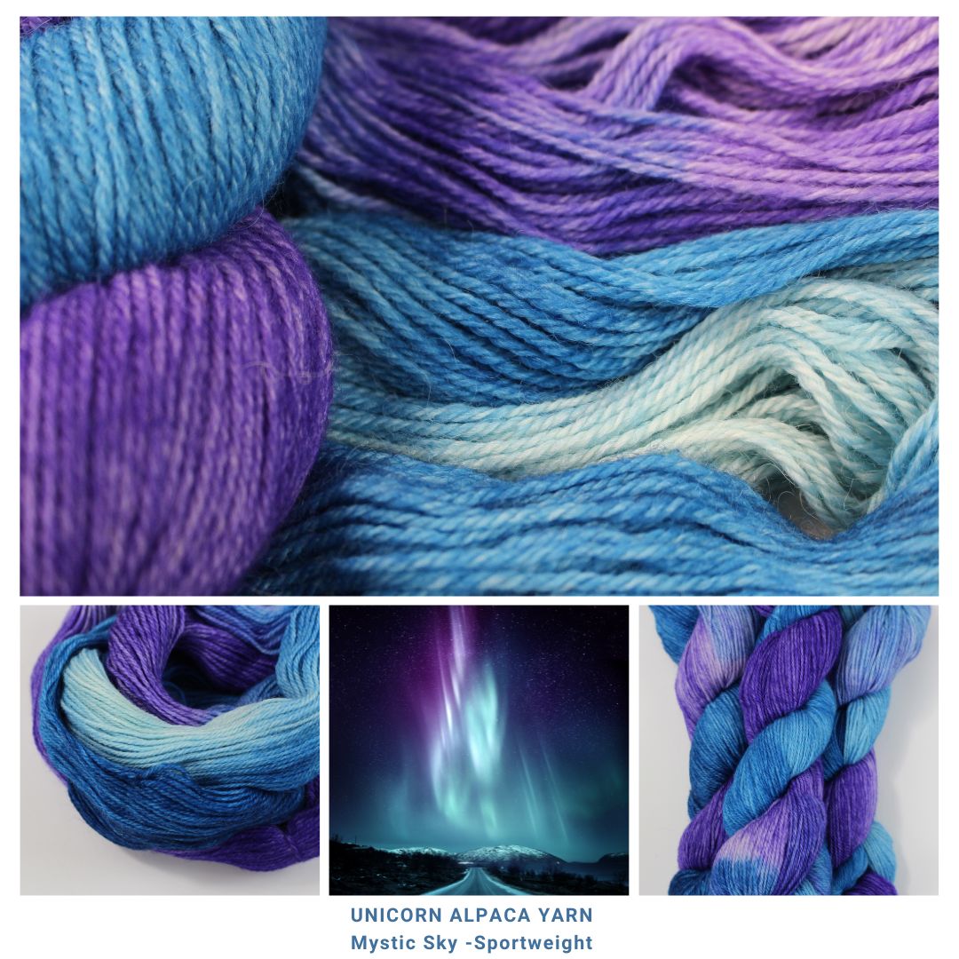 Limited Small Batch :: Unicorn Yarn - Sportweight Limited Small Batch :: Unicorn Yarn - Sportweight